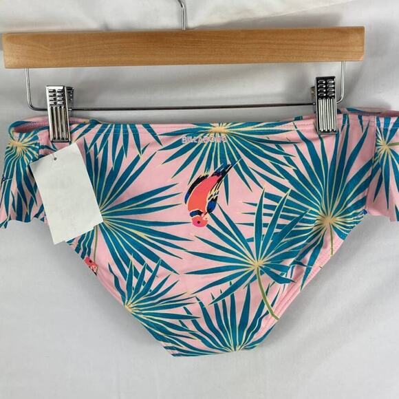 NWT Billabong Girls Tropical Print Swim Bottom 1 - Picture 3 of 3